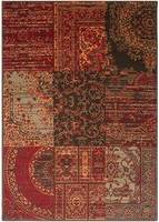 Red Brown Traditional Patchwork