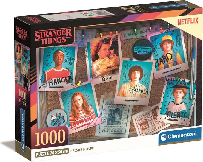 Clementoni Pussel Stranger Things