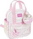 Mini Puff Backpack With Wallet - White