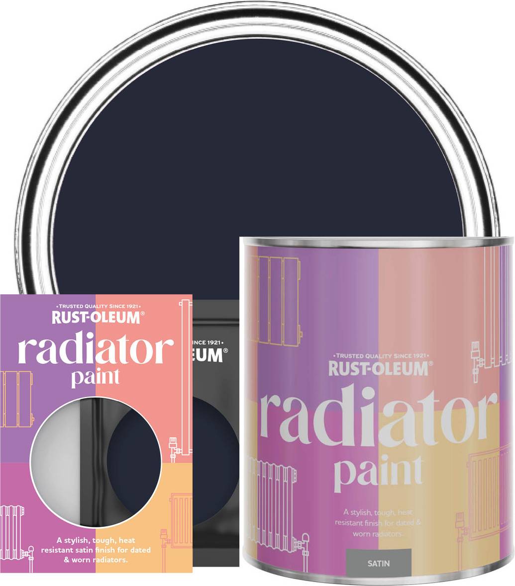 Rust-Oleum Radiator Paint, Satin Finish Odyssey Radiator Paint 0.75L