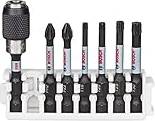 Bosch 7-Piece Impact Control Screwdriver Bit Set