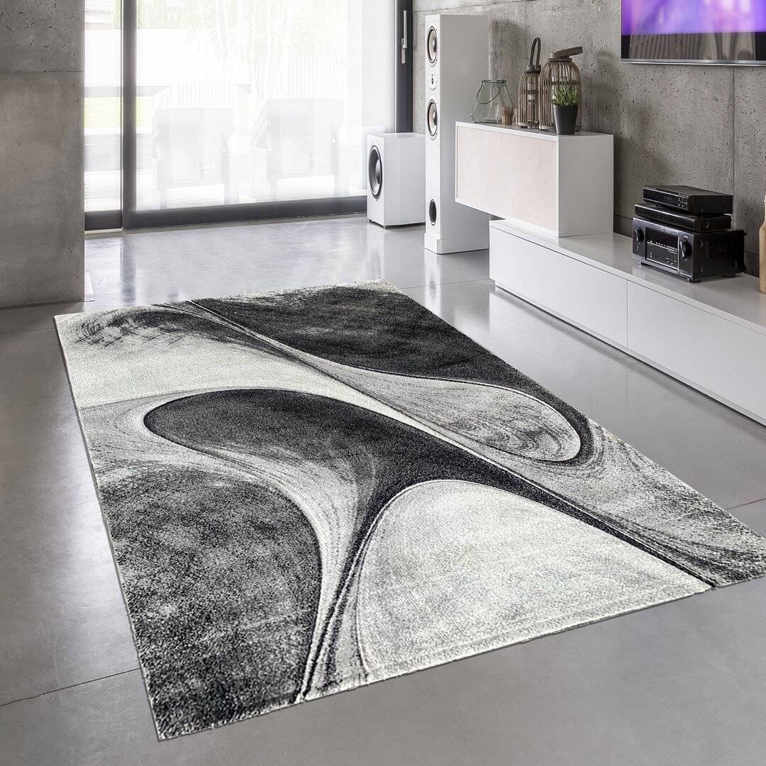 Ebern Designs Monarch Rug Grey