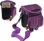 Navitech Purple Camera Bag 2.4 Inch