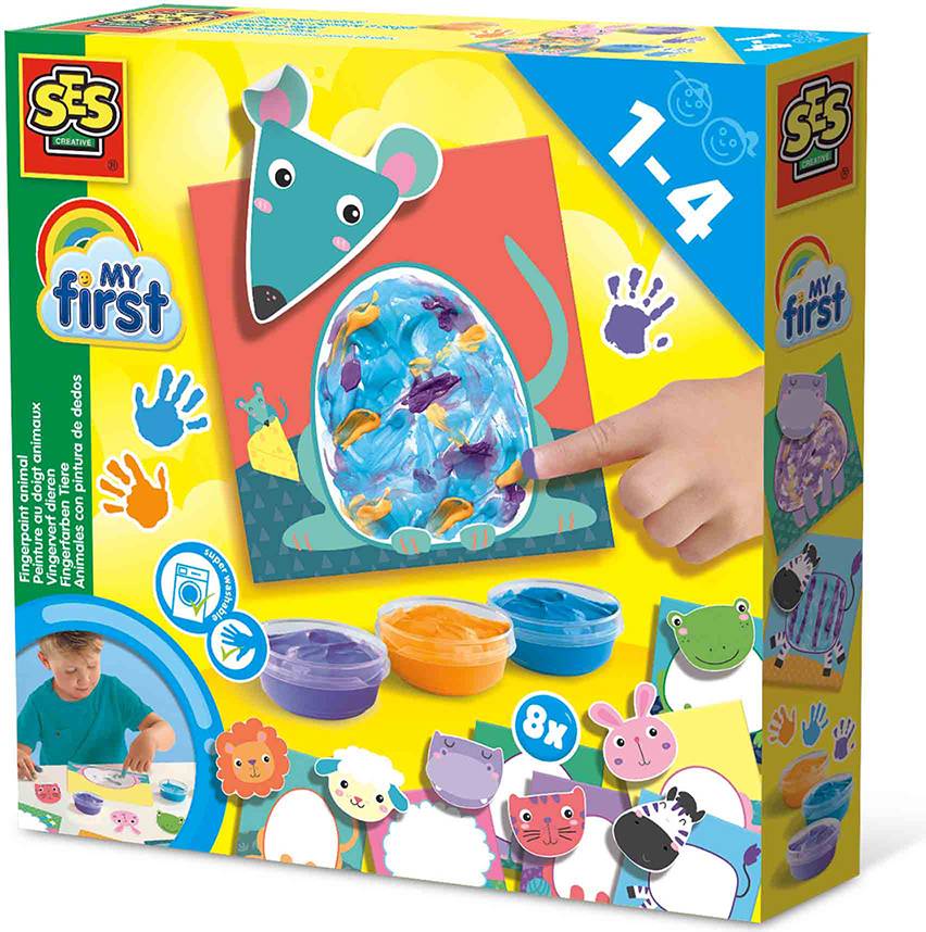 SES Creative My First Fingerpaint Animals