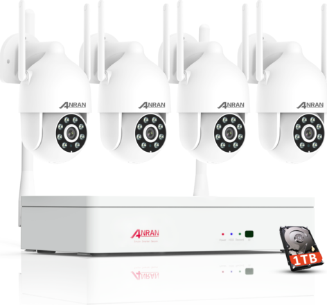 Anran 4MP Solar Security Camera System