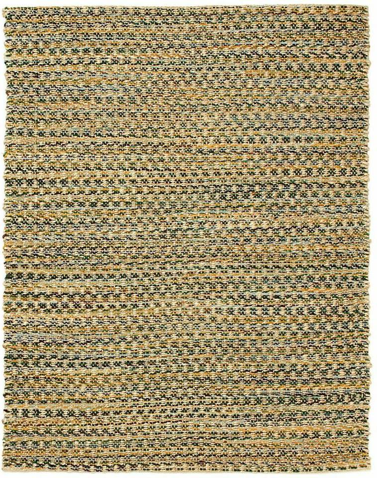 Fernleaf Yellow Blue Area Rug Rectangle 122 x 183 cm Blue