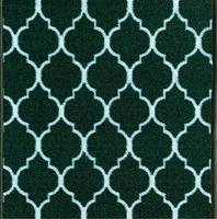 Serdim Rugs Machine Washable Trellis Anti Green