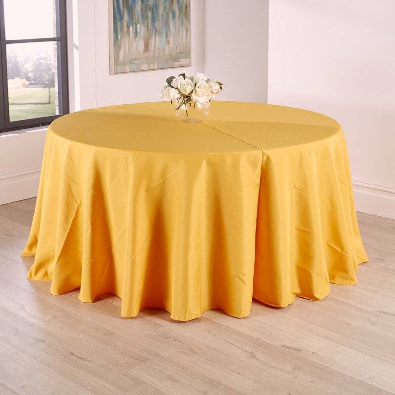 Symple Stuff R-1PCBurgundy Polyester Tablecloth Red