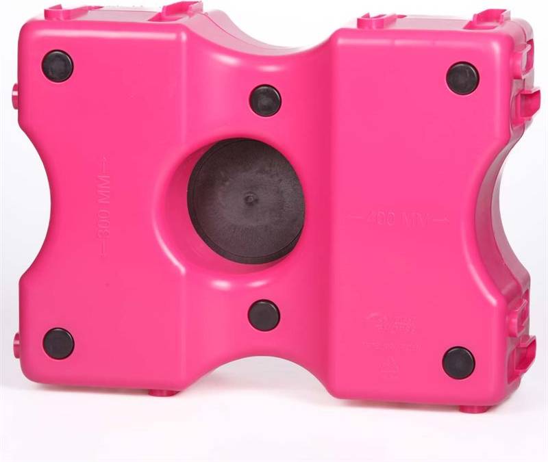 Cavalettiblock V-PLAST, Rosa