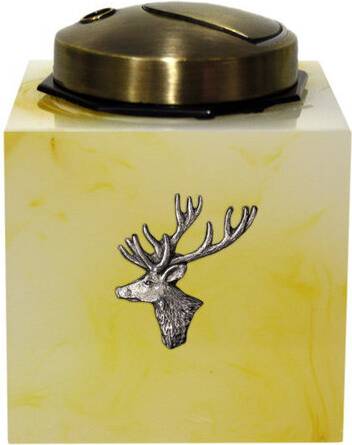 Knight Stag head table lighter