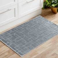 Serdim Rugs Ivy Washable Cubed Trellis Anti Silver