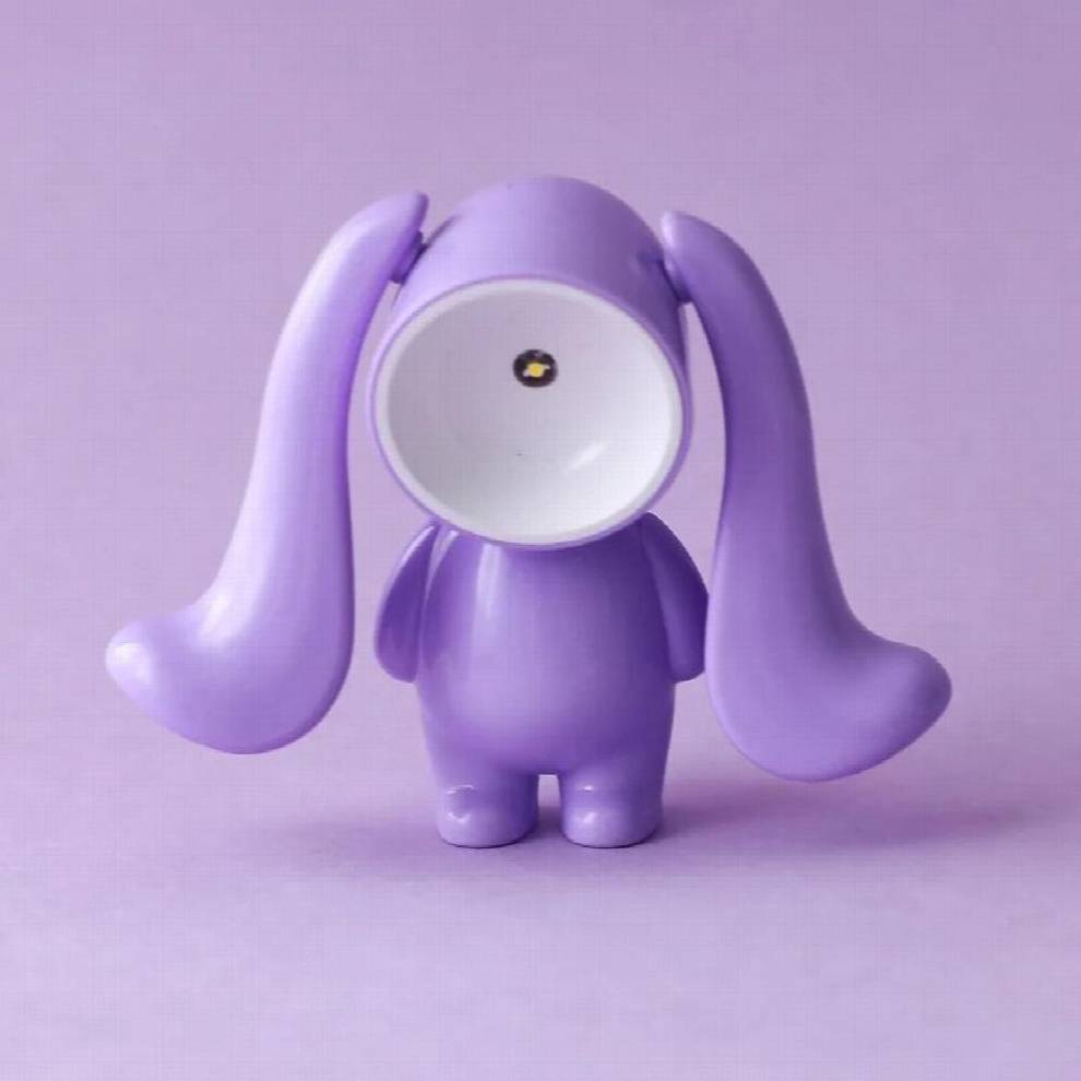 Mini Cartoon Rabbit Shape Sleep Reading Night Light