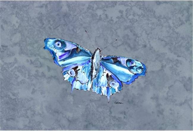 CoolCookware Butterfly On Place Mat Grey