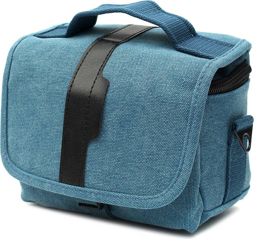 Single Shoulder Protective Travel Carrying Messenger Bag For Micro-DSLR Camera Multicoloured
