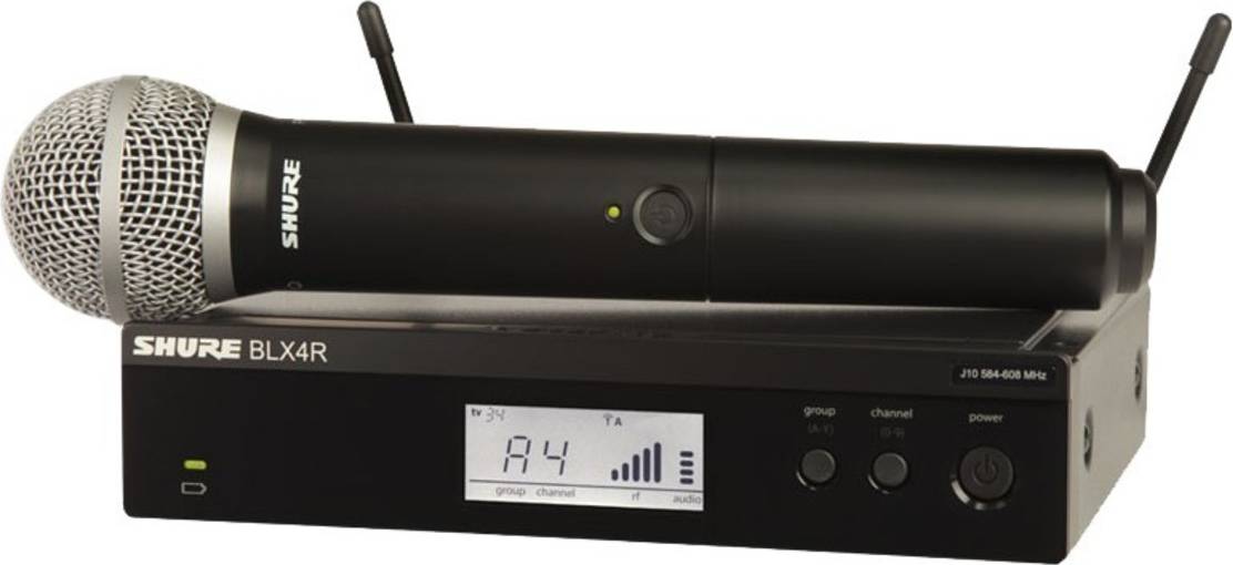 Shure BLX24R PG58-T11 Wireless Microphone System