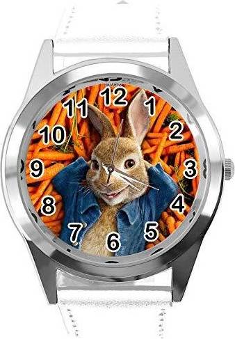 White Leather Band Round for Peter Rabbit Fans