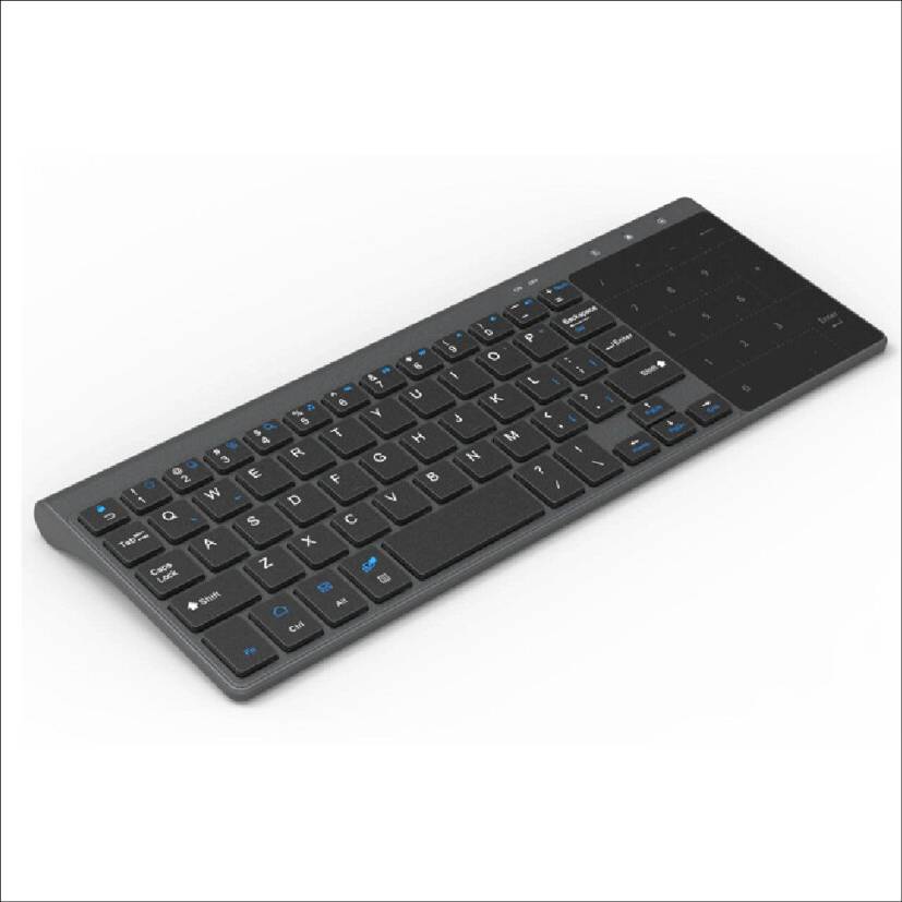 Spactz Slim 2.4G Wireless Keyboard with Touchpad Mouse Number Numeric