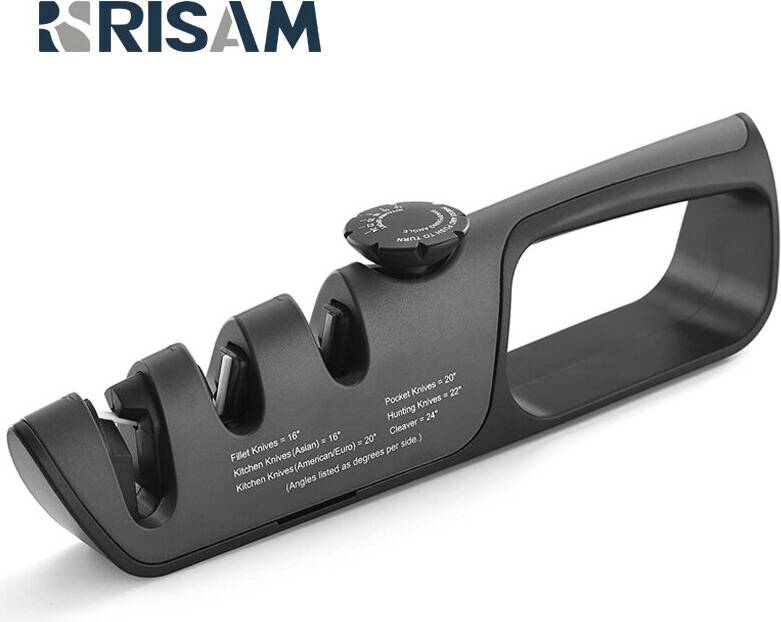 Dechoicelife Sharpeners RISAM Adjustable Angle Button Sharpener Sharpener