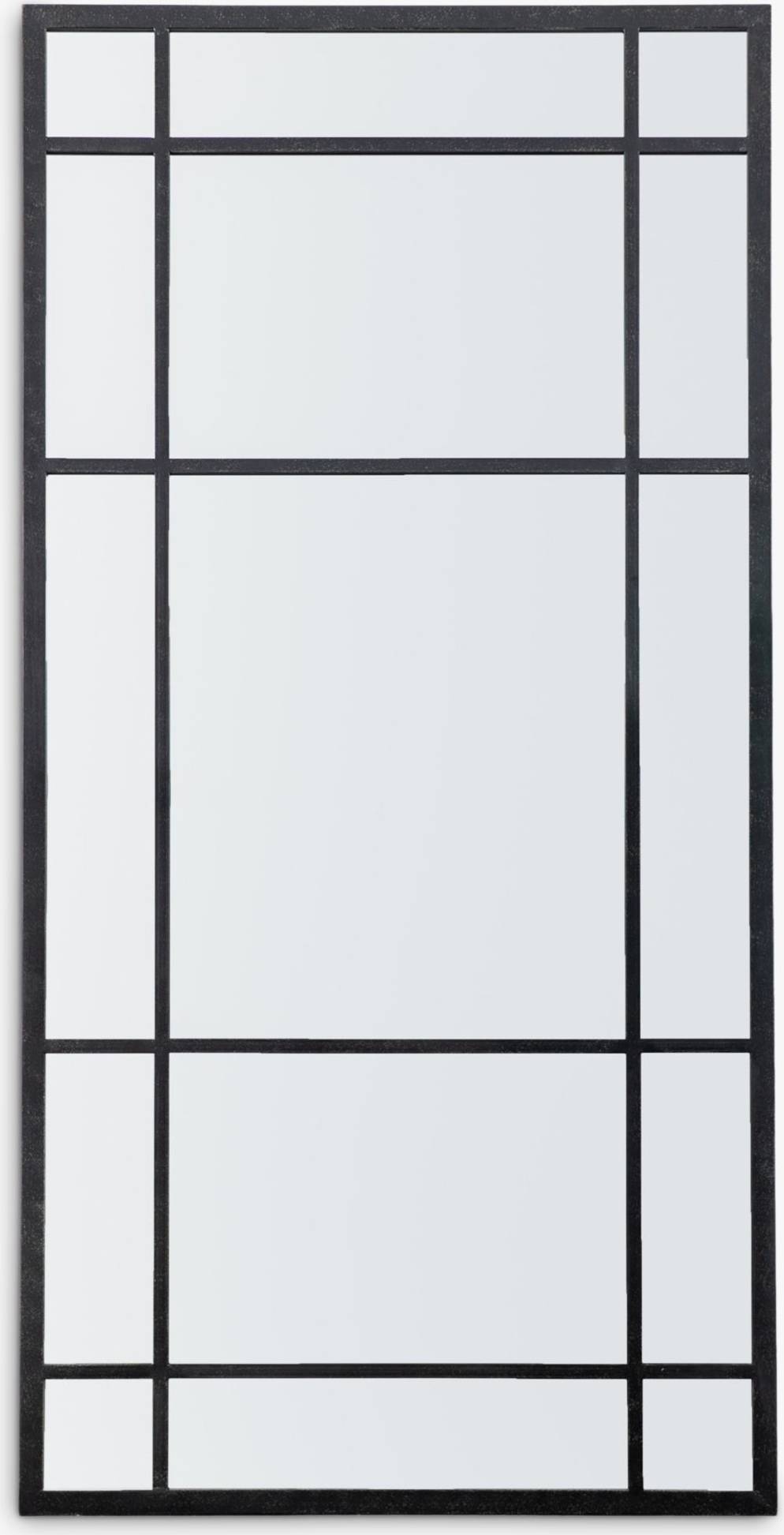 Metal Frame Rectangular Black