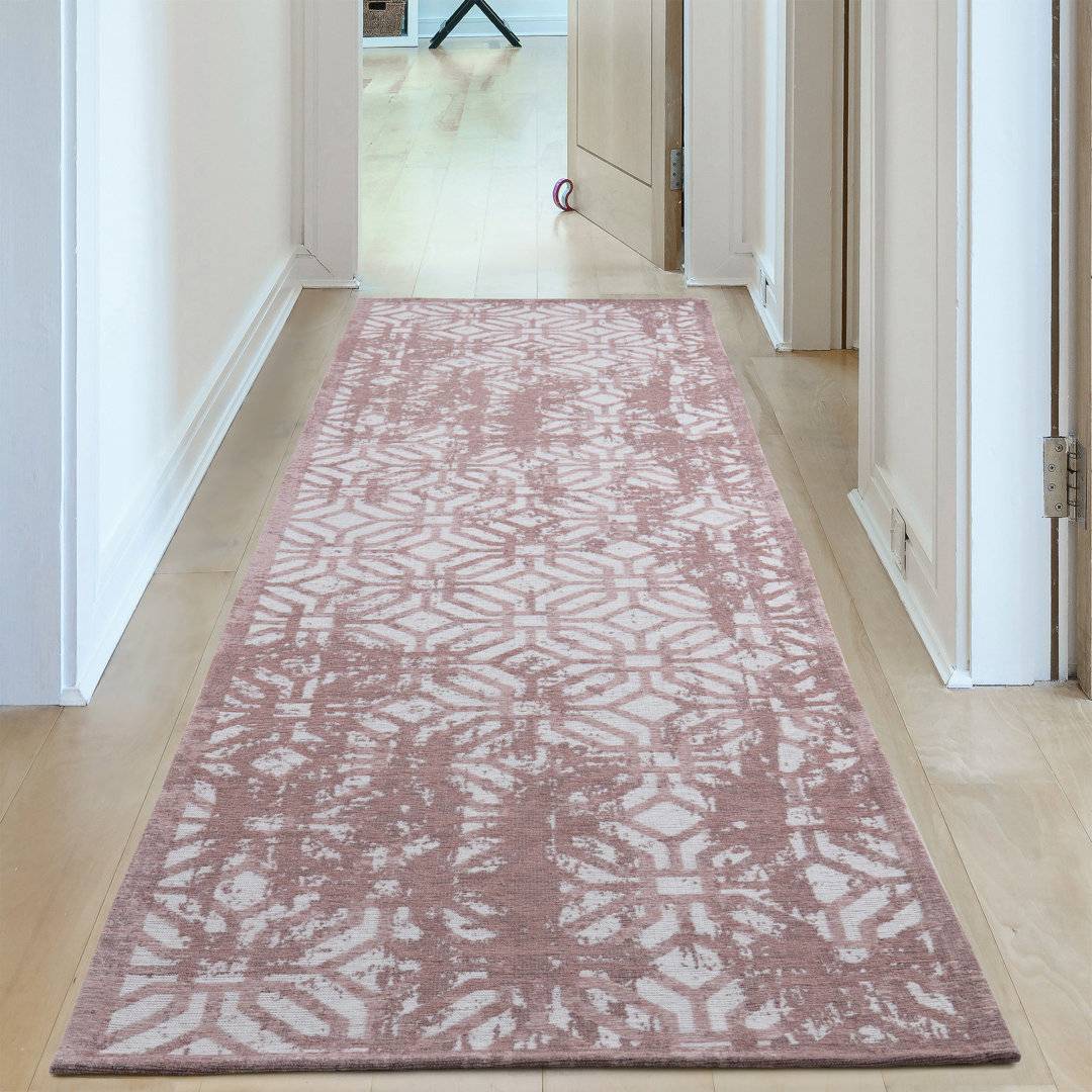 THE RUGS Modern Washable Pink