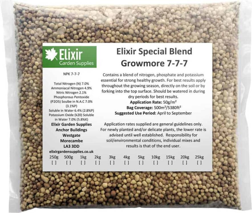 Growmore Elixir Bag, 4kg Elixir Growmore