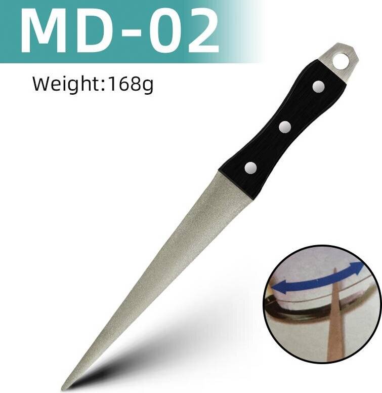 Dechoicelife Sharpener Diamond Taper File Sharpener Sharpening Kitchen