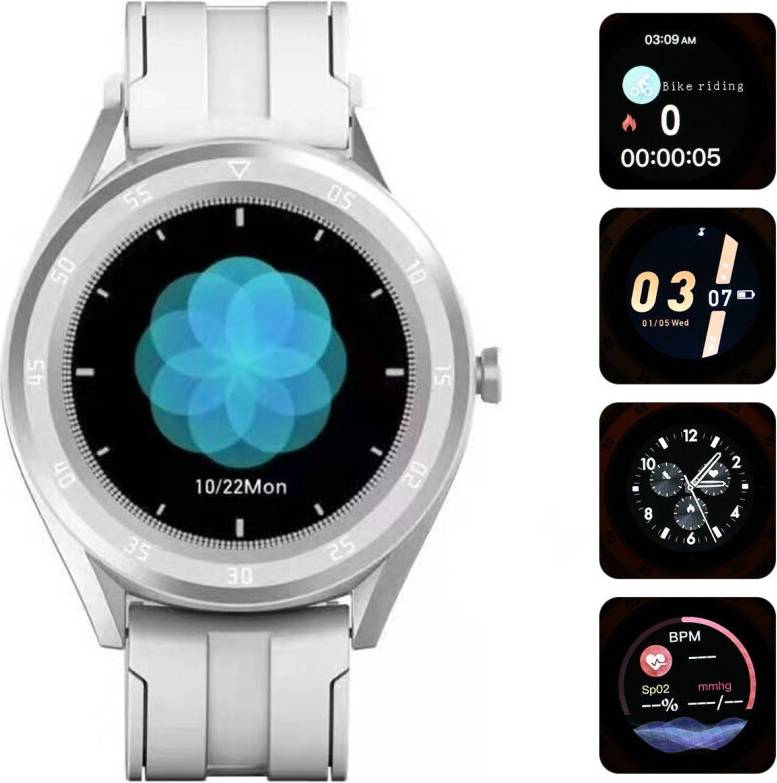 Greenzech sliver SPO2 Monitoring Smart Watch Track Your Steps