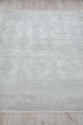 Exquisite 120 Area Rug EXQUISITE RUGS Brunello Gray, Silver