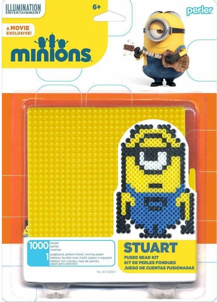 Perler Minions Stuart Perler Bead Activity Kit