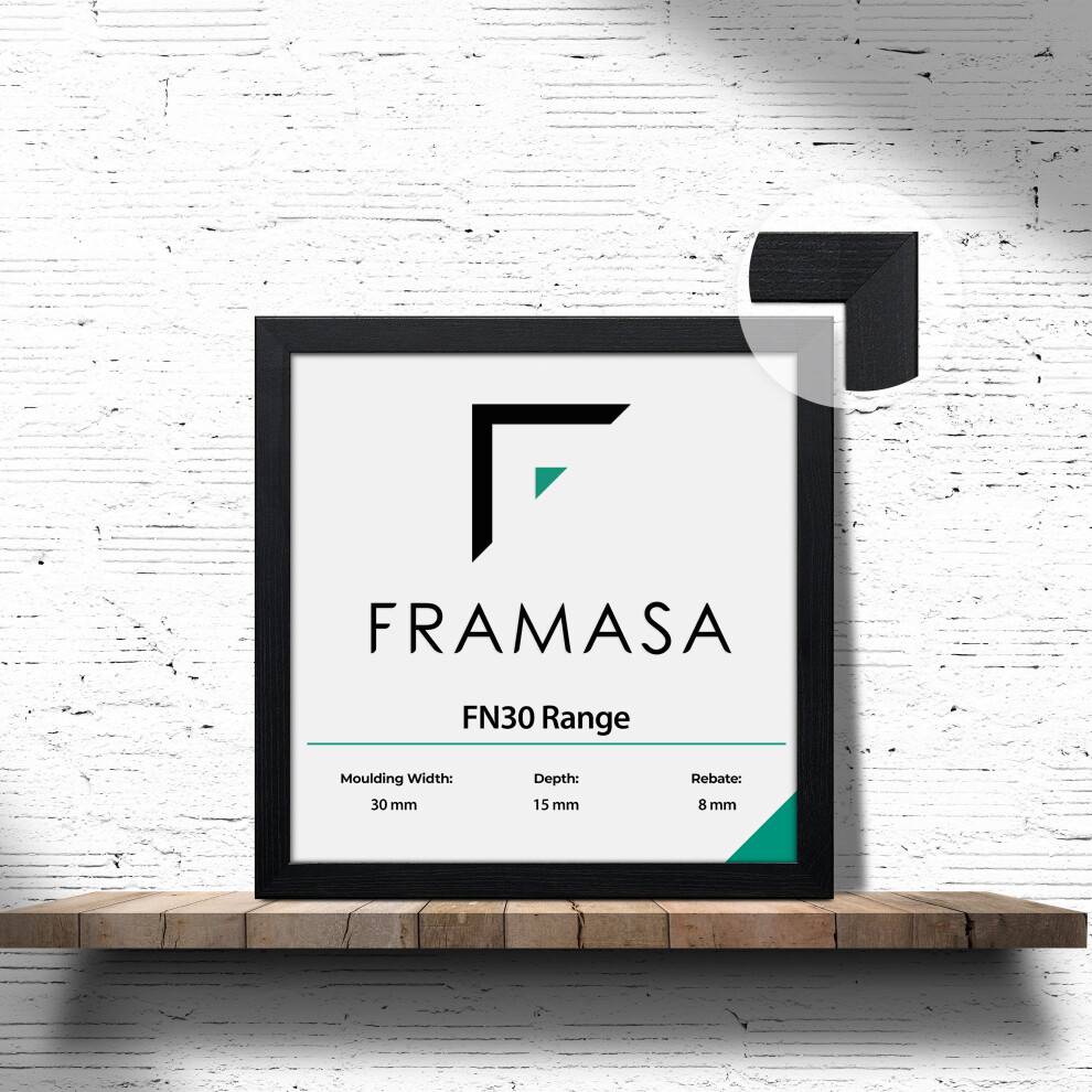 Framasa 4x4 Inch The Factory & Photo Frame