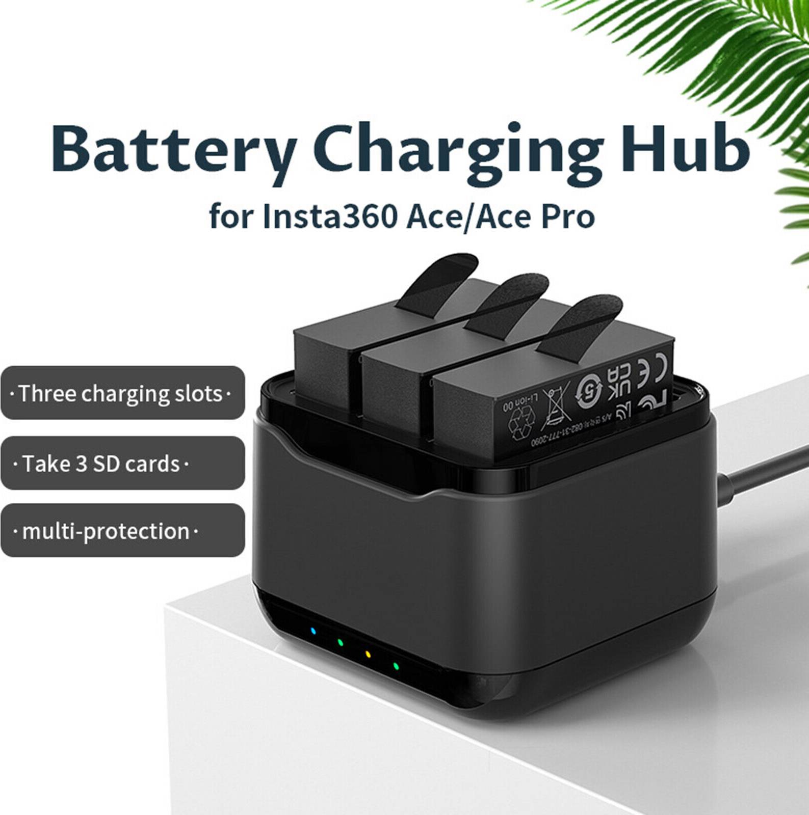 Insta360 ace Battery Fast Charging Box Case For Insta360 Ace Pro