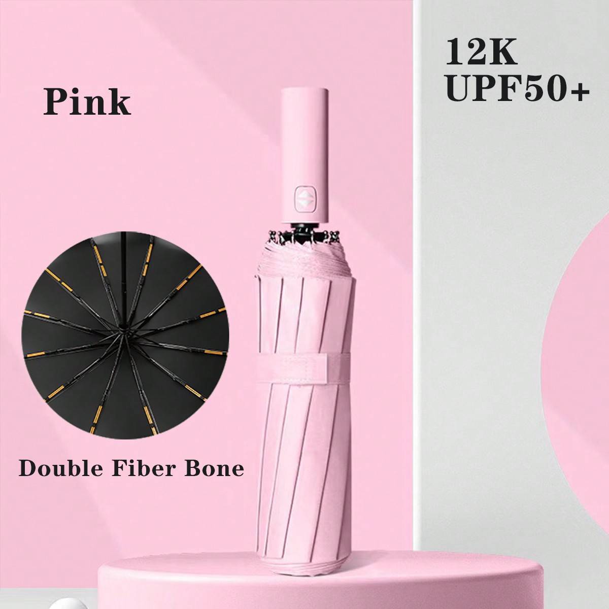 Shein 24 Ribs Fully Automatic Umbrella