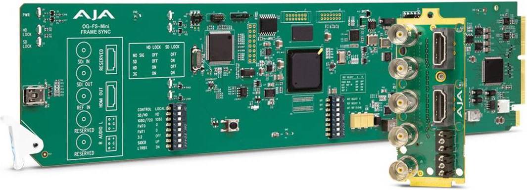 OG-FS-Mini 3G-SDI Utility Frame Synchronizer with DashBoard Support