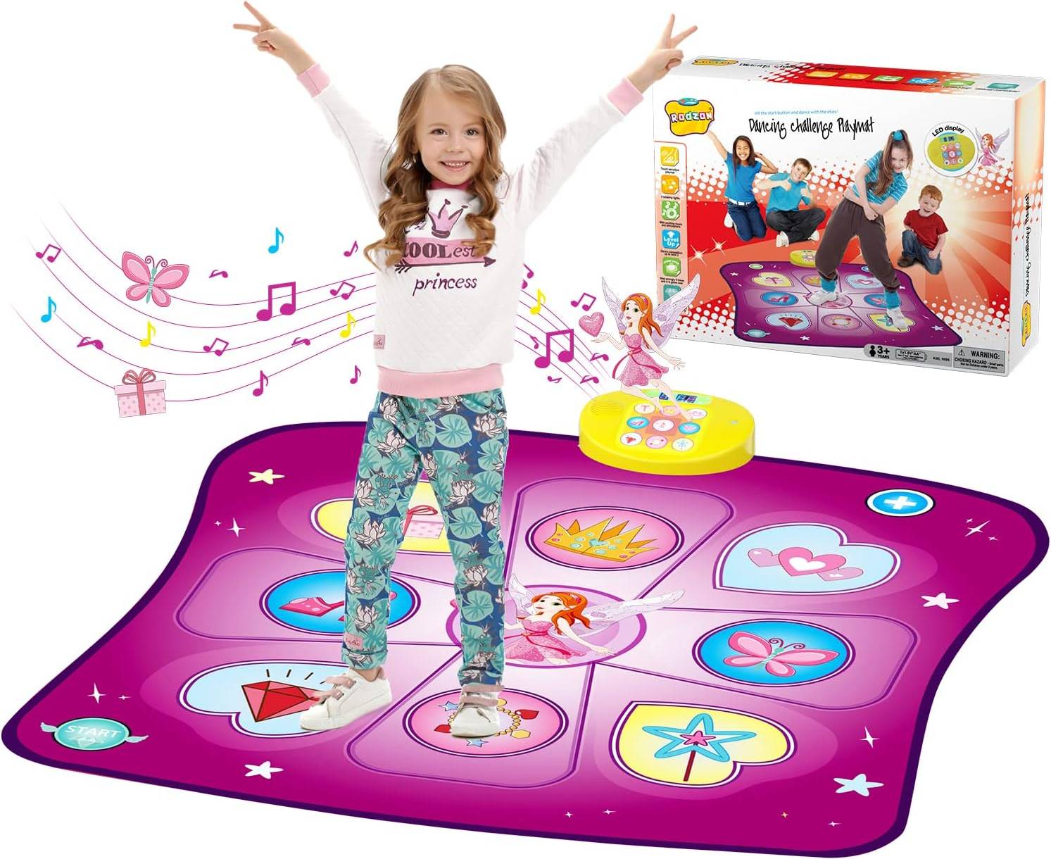 Rodzon Dance Music Mat Challenge Modes LED