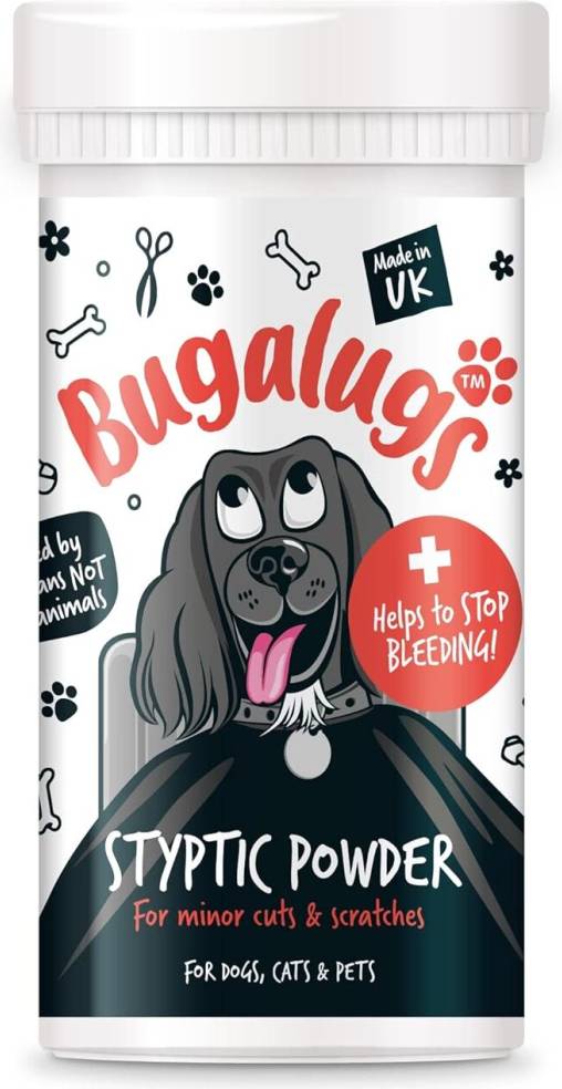 Bugalugs Styptic Powder For Pets, Stops