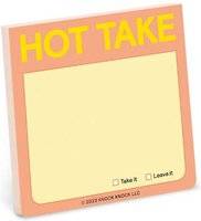 Knock Hot Take Sticky Note