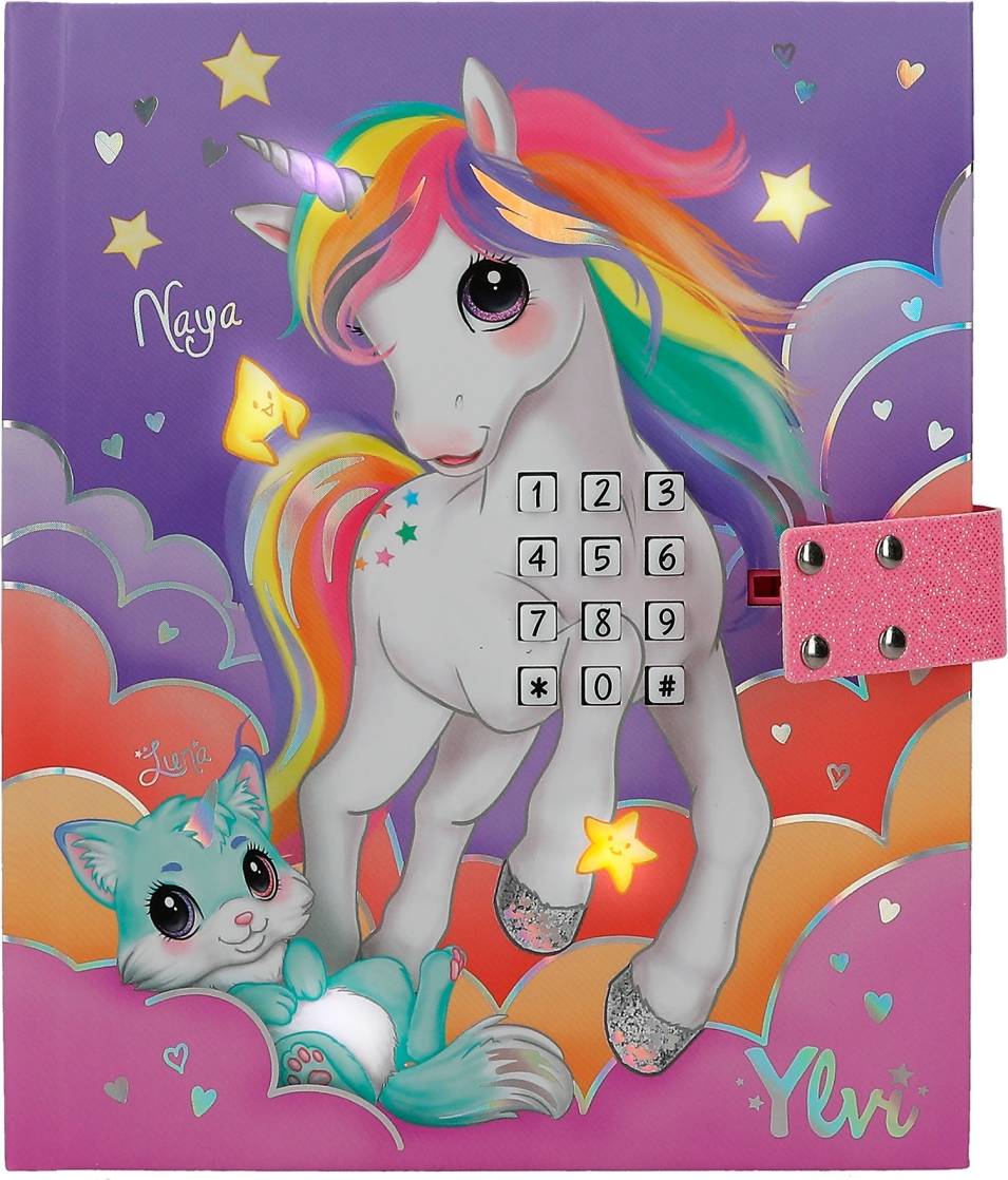 Depesche Ylvi Diary With Code Sound & Light