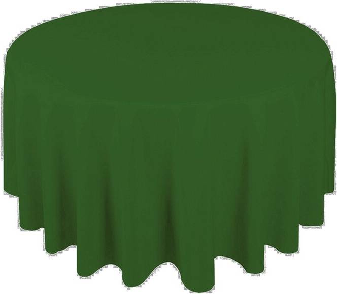 Symple Stuff R-1PCBurgundy Polyester Tablecloth Black