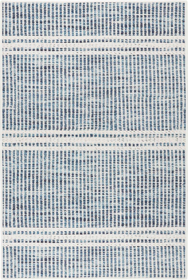 Dash and Albert Rugs 108 Blue