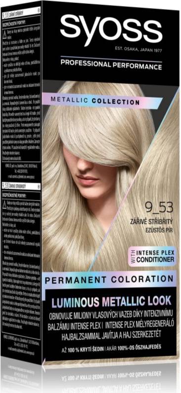 Color Metallic Collection Silver Blush
