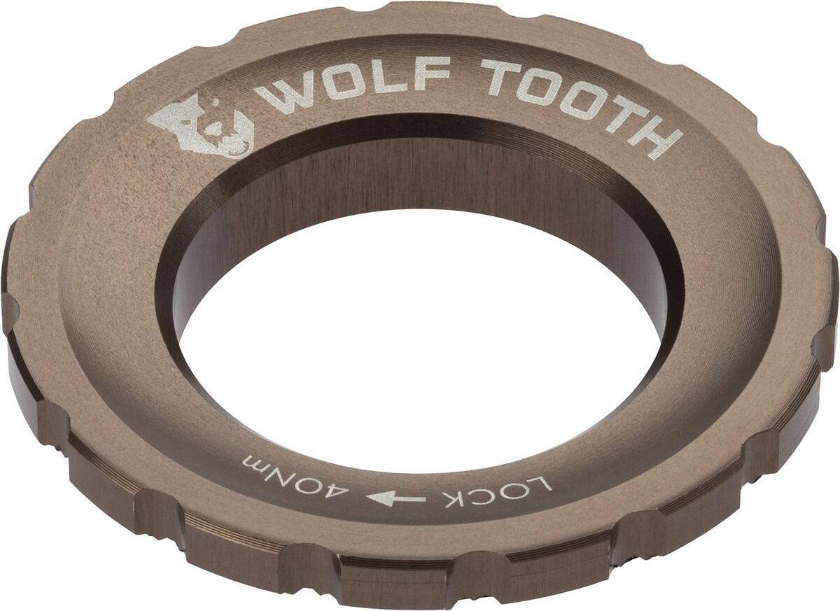 Centrelock Rotor Lockring External Spline Espresso Brown