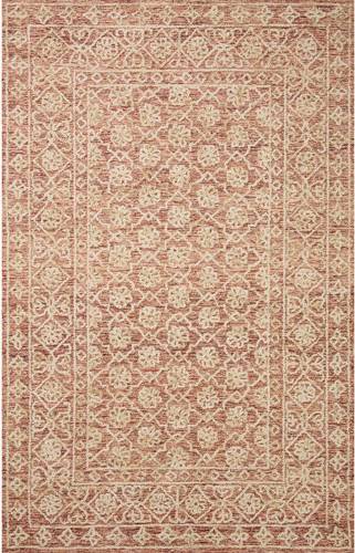 Loloi Cecelia Rust 2 Natural, Multicolor