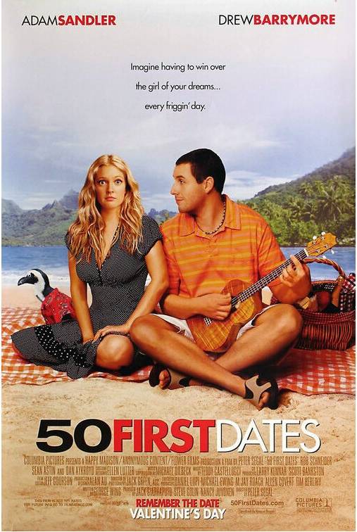 Cinema 50 First Dates Poster
