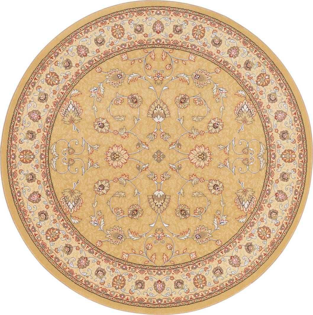 Three Posts Haddam Mustard/Grey/Beige Rug Beige
