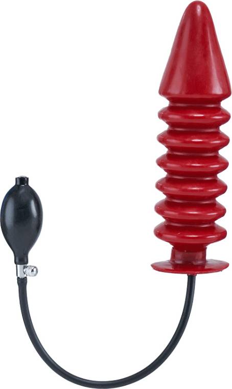 Xl dildo Mister B Inflatable Solid Ribbed Dildo