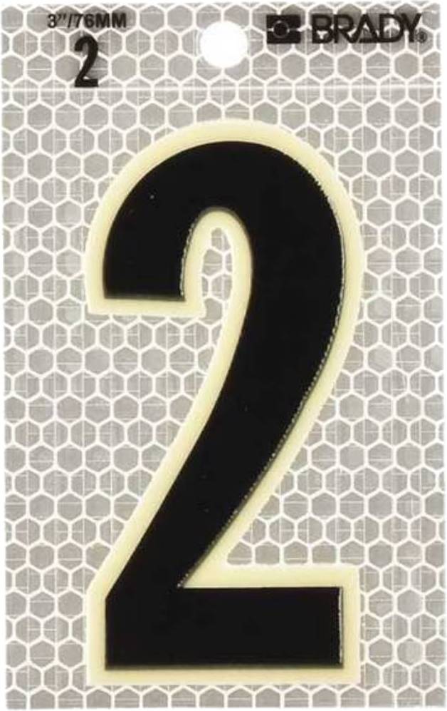 Ultra Reflective Numbers 2 10-pack