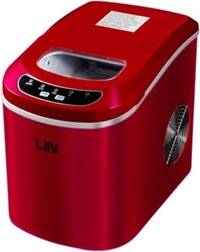 Lin Pro-R12 Portable Electric Ice Maker Rouge