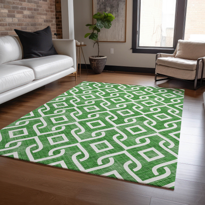 Addison Rugs Machine Washable Green
