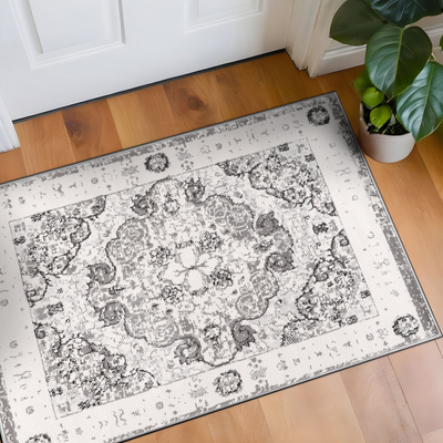 World Rug Gallery Vintage Gray