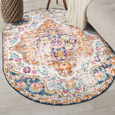 Main Street Rugs The Curated Nomad Sunset Distressed Multicolor